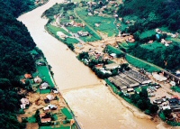 県北西部豪雨災害写真(S63.7)