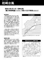 昭和20年9月17日枕崎台風災害伝承パネル