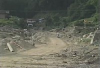 土石流　県北西部　豪雨災害の記録その2