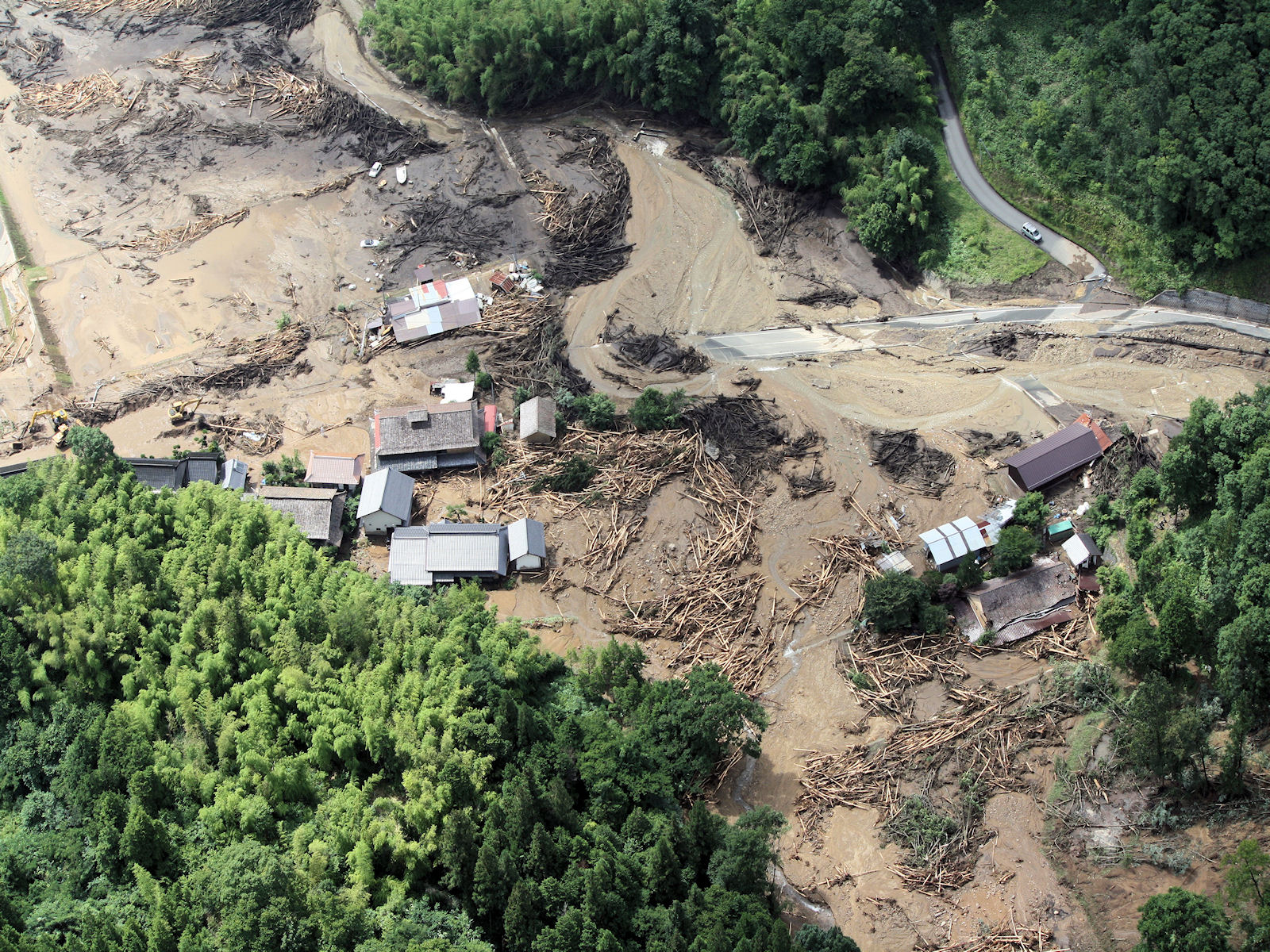 局地的な豪雨による土砂災害（庄原市、平成22年7月16日被災